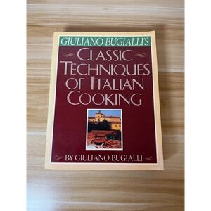 Giuliano Bugialli's Classic Techniques of Italian Cooking Cookbook Recipes‎
